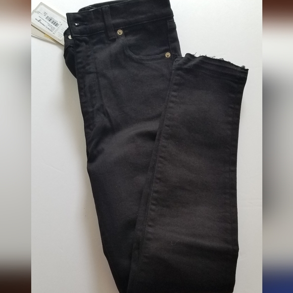 Golden Goose Skinny High Rise Jeans Size 28 Black - Picture 10 of 10